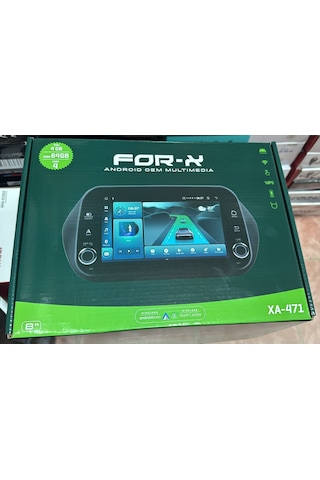 For-x Fiat Fiorino 2005-2024 -8'' Android-4/64-wifi-kablosuz Carplay-bt-gps-harici Mikrofon-full Hd Arka Kameralı 8"