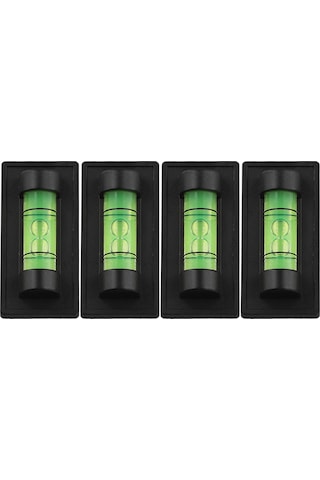 4 Adet Manyetik Su Terazisi Fonograf, Kamera, Tripod İçin