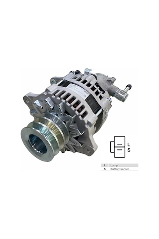 24v Alternatör Dinamo 80 A L-s Çift Fiş Klimalı Isuzu Turkuaz Otobüs/kamyon