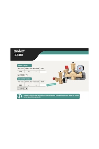 Case Kazan Emniyet Grubu 3925 - 1'' Yalıtım Ceketli