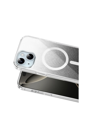 Onegif - 14 - Apple İphone 15 Sora Simli Magsafe Kapak - Glblseme - - Siyah Sıyah