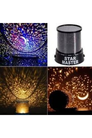 Duvara Işık Yıldız Yansıtan Star Master Gece Lambası Diğer