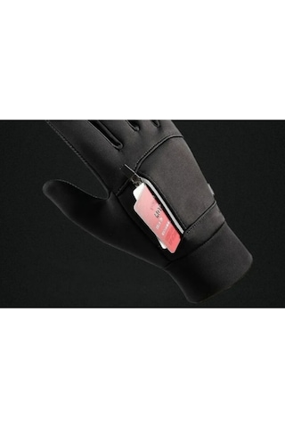 Pazly Kışlık Kadın/erkek Motosiklet-bisiklet Eldiveni - Su Geçirmez, Rüzgar Ve Dokunmatik Uyumlu