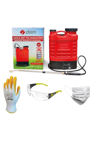 Dirim PO016-1 Şarjlı İlaçlama Pompası 16 L