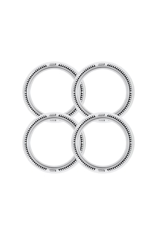 Renault Uyumlu 14 Jant B-b-s Testere Lastik Yanağı Beyaz Renk 1 Takım 4 Adet