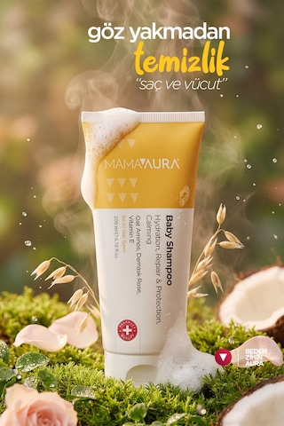 Göz Yakmayan Bebek Şampuanı - Baby Shampoo 200 Ml
