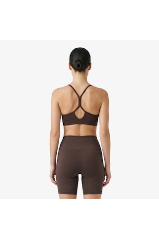 New Balance Essential Yoga Bra Kadın Kahverengi Bra Wb51039