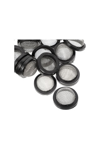 30 Adet Paslanmaz Çelik Filtre Hortumu Yıkayıcıları Giriş Hortumu Ekran Yıkayıcıları Tamir Takımı