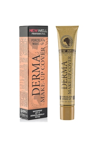 Derma Makeup Cover Fondöten Nickel Spf 15, T98 Çok Renkli