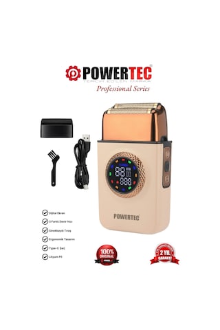 Powertec Tr-750 Günlük Sakal Tıraş Makinesi