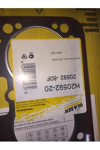 SİLİNDİR KAPAK CONTASI REGATA DUCATO 1,9