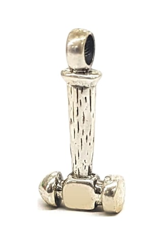 Çekiç Tasarımı Gümüş Kolye Ucu (452206859)