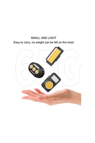 Konforlu Cob Kafa Lambası For Hiking Huiliang Çok Renkli