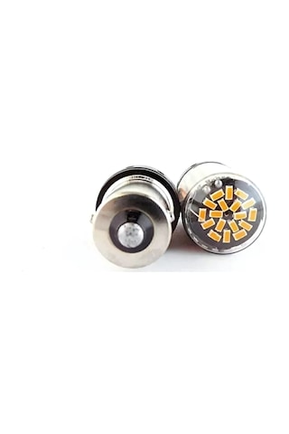 Oto Led Sinyal Ampulü 144 Led Turuncu