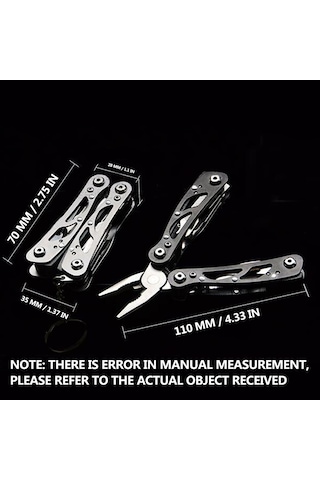 Cbtx Paslanmaz Çelik Çok Fonksiyonlu Şişe Kapağı Açıcı Pense Siyah