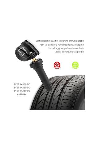 Ford Courier Lastik Basınç Sensörü 433mhz 2014-2019 1 Adet