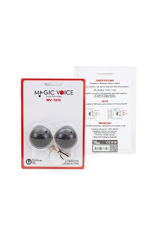 Magicvoice Mv7615 100 Watt Oto Tweeter Takımı