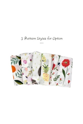 Pazly Bebek Oto Koltuğu Örtüsü - Nefes Alabilir Muslin, 114x90cm, Çok Desen Seçeneği