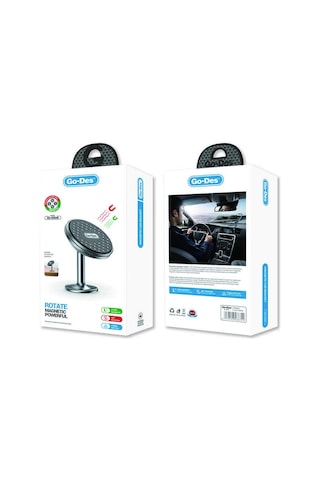 Go Des GD-HD646 Magnetik Araç İçi Telefon Tutucu Düz Zemin Versiyon - ZORE-263615