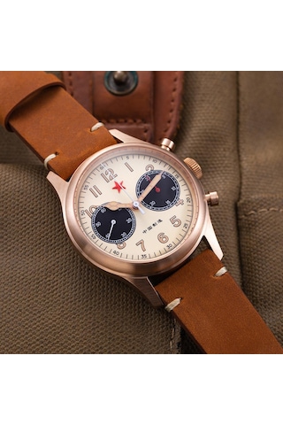 Red Star 40 Bronze-c Erkek Kol Saati Bronz