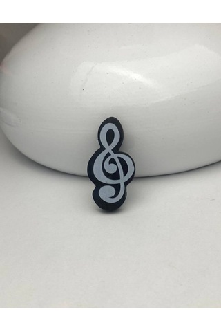 Sol Anahtarı Nota Müzik Desenli Silgi