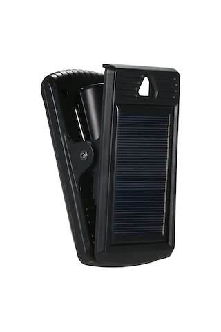 Vkemall Siyah 40 Led Güneş Enerjili Klasik Lambası, Işık Ve Vücut Algılama, 2000mah Batarya, Ip65 Su Geçirmez, 3.5w, Tek Adet