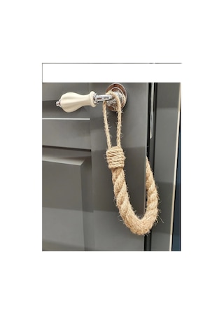 Kapı Stopu - Otantik Jüt Halat Kapı Stopu - Door Stopper