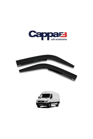 Cappafe Mercedes Sprinter Cam Rüzgarlığı 2 Parça 2006-2014