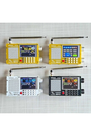 Deepelec Dp-666 Tef6686 Dsp Full-band Taşınabilir Dijital Radyo Alıcısı Rds Destekli