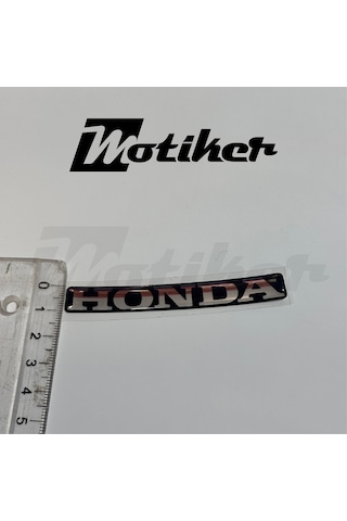 Honda Metal Gümüş Silver Ön Cam Oval 8,5 Cm Damla Sticker Etike