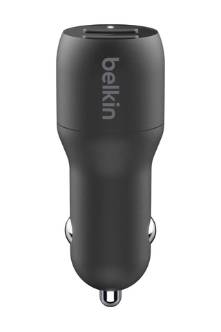 Belkin Çift Usb Araç Şarj Cihazı 24w, Mikro-usb Kablosu Boost Ch