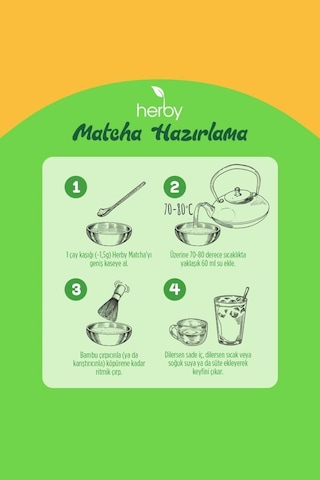 Herby Premium Matcha Mango Aromalı 2'li