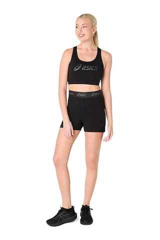 Asics Essential Logo 3" Kadın Siyah Koşu Tayt 2032d266-001