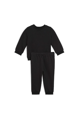 Puma Jogger Set Essentials Crew Fl Bebek Siyah Bisiklet Yaka Eşofman Takımı Siyah