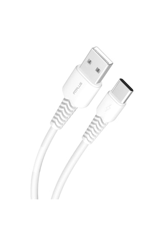 FitPlus Bianca B423 USB - Type-C Flex Şarj Kablosu 2.4A 1mt