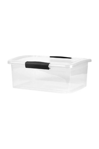 Keeplex 9 Litrelik Kapaklı Plastik Saklama Kabı 263033366 Beyaz