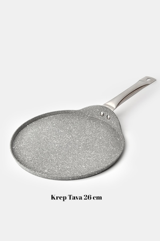 Urla Krep Tava Gri 26 Cm Gri