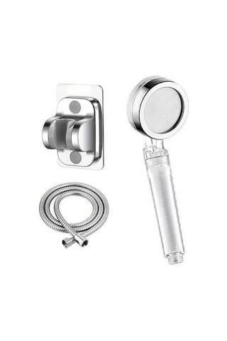 Fastbuy Çoklu Filtreli Beyaz Mikro Yüksek Basınçlı El Duş, Pas Ve Klor Giderici, Taşınabilir Evrensel El Duş Başlığı Beyaz