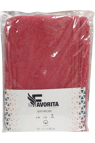 La Favorita Uzun Kişisel Bornoz Ve Havlu-k.mercan Xxl Beden Mercan