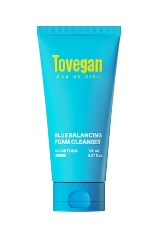 Tovegan Colorfood Series Blue Balancing Foam Cleanser 150ml