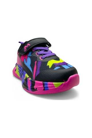Marco Kids 332 Kız Çocuk Rahat Sneaker Siyah