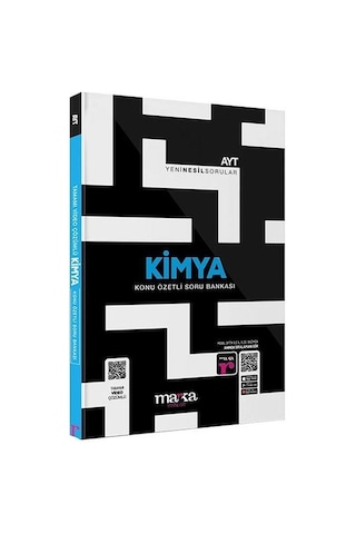 2026 AYT Kimya Konu Özetli Soru Bankası - Marka Yayınları