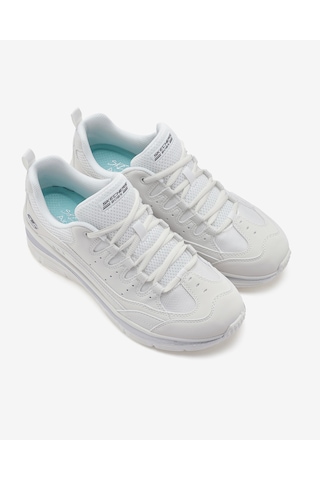 Skechers 896295tk-ofwt Fashion Fit Kadın Beyaz Sneaker Günlük Spor Ayakkabı