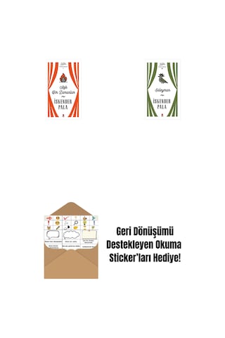 Aşk Bir Zamanlar Ciltli + Süleyman Ciltli + Okuma Sticker'ları