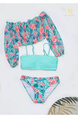 Mına Store 3'lü Bikini Çiftler İçin Ayrı Parçalı Mayo 201437434