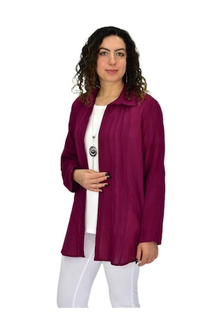 Shine Kadın Gömlek Tişöt 2 Li Kombin Takım Bgl-st04660 bordo