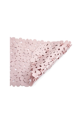 Banyo Duş Ve Küvet Kaydırmazı Vantuzlu Paspas 34x68 Cm Pembe Renk Pembe