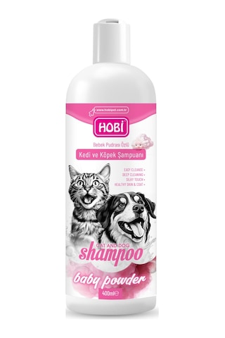 Hobi Bebek Pudrası Kokulu Kedi Köpek Şampuanı 400 ML