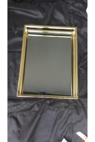 Tepsi Aynalı Sunum 40x30 Gold Diğer