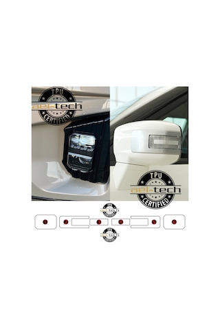 Ssangyong Torres Evx / Actyon Uyumlu Far Ve Ayna Tpu Koruyucu 2025-2026